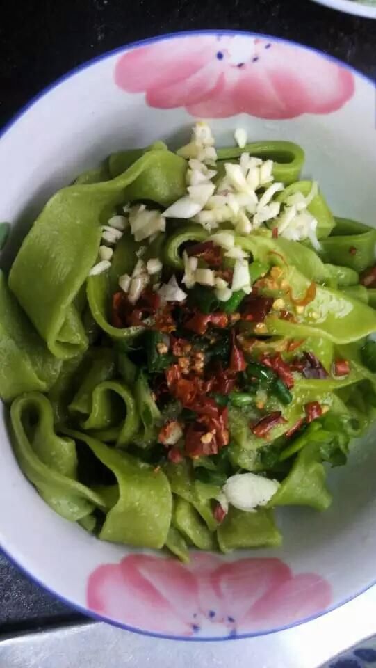 清明节,手把手教你做西安绿面!