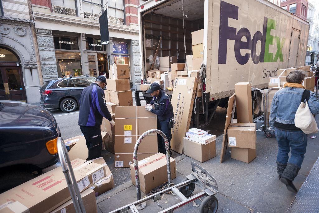 美国联邦快递收益增长超过预期 网购人数高速