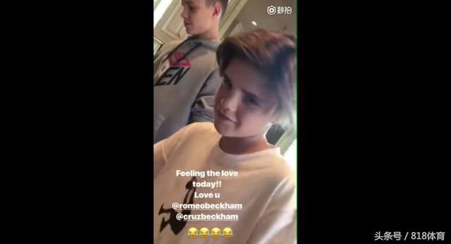 贝克汉姆一家为贝嫂庆生!小七唱生日歌萌化了