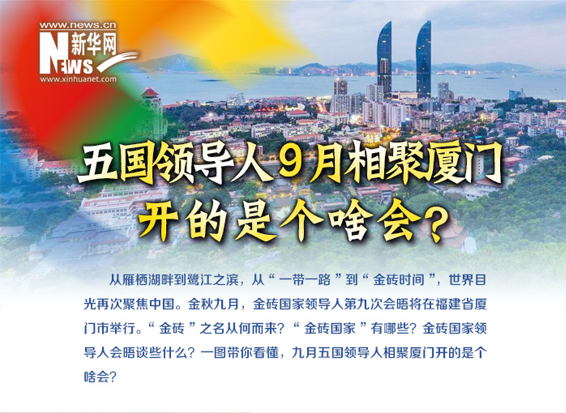 一图看懂:五国领导人9月相聚厦门开的是个啥会？