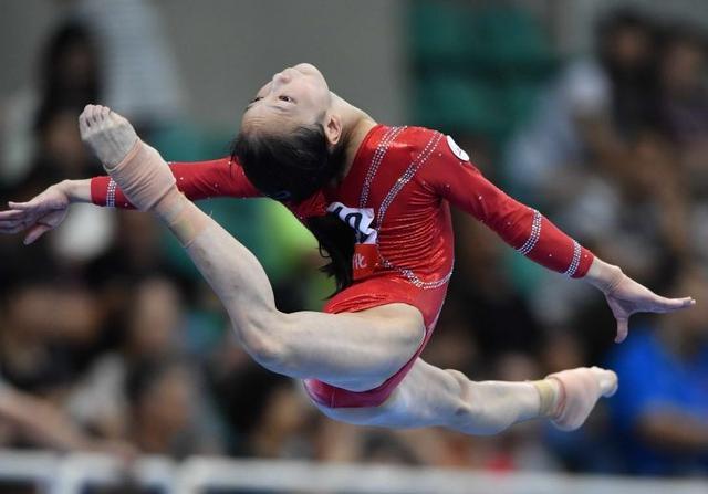 里约奥运惨败后中国体操队终复苏!18岁天才美