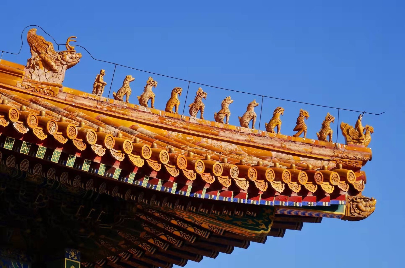 故宫屋脊兽你认识几个?