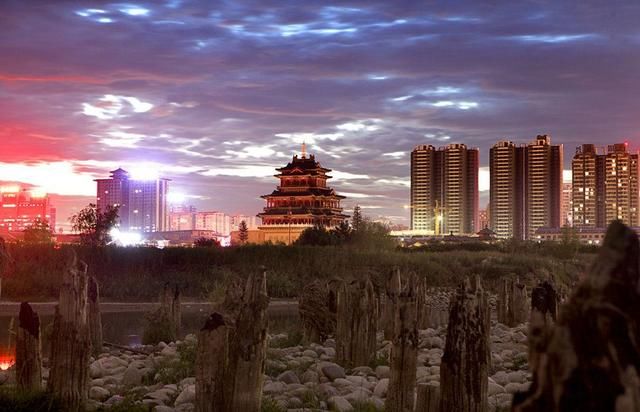 咸阳古渡几千年,遗址附近出土大量文物,现已不