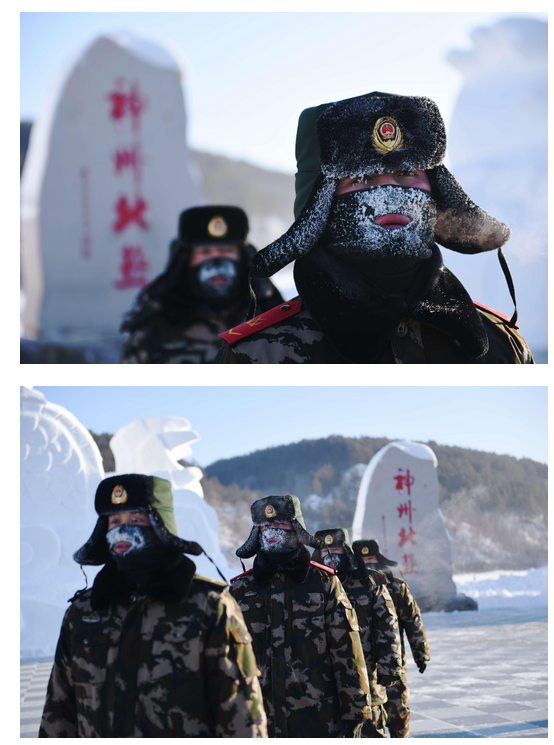 45℃,"冰花战士"依然坚守边境线