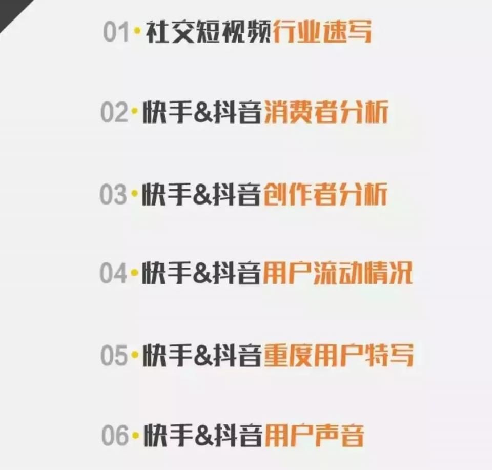 趋势报告丨《抖音&快手用户研究报告》