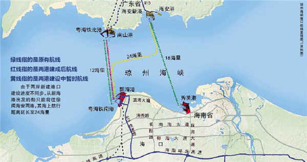 南海开发战略,21世纪海上丝绸之路战略和海南国际旅游岛建设,促进琼州