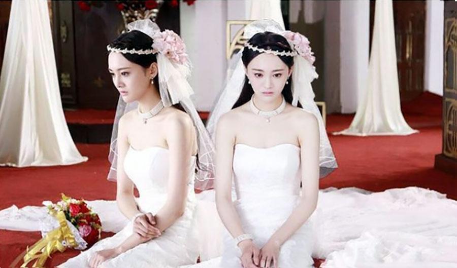 郑爽婚纱照图片_杨洋郑爽婚纱照