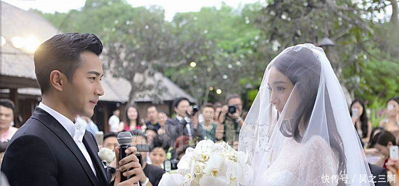 同样都是结婚,黄晓明给baby花费2亿,而最后一