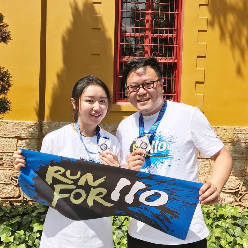 RUN FOR 110!国米110周年城市接力跑春城