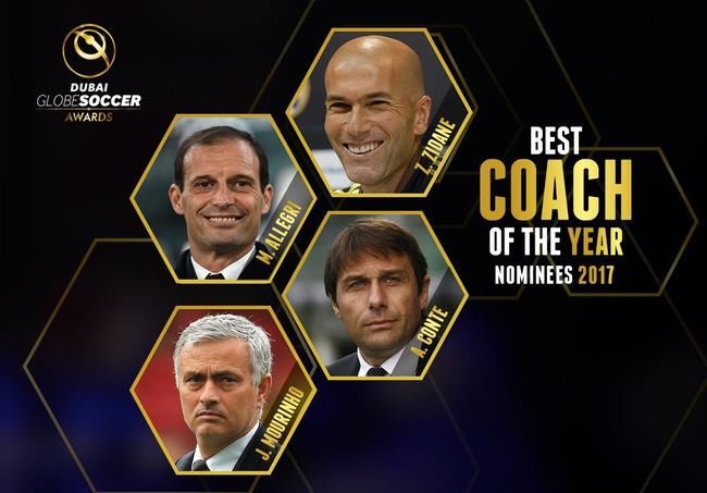 2017年环球足球奖候选名单公布 C罗梅西内马