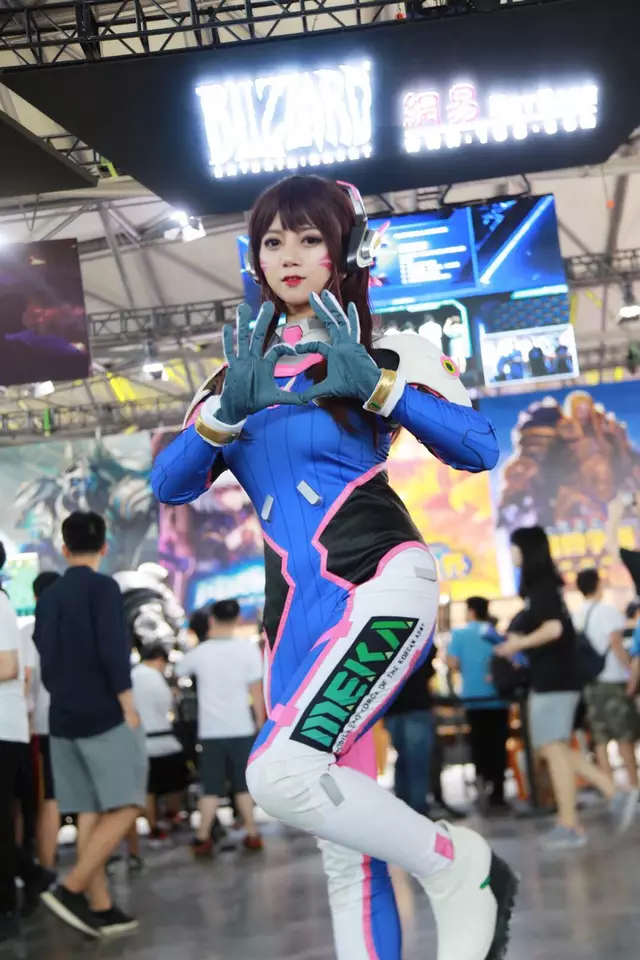 谁是2019ChinaJoy最美的ShowGirl？BOYATV带你靓丽大盘点！(图18)