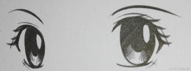 漫画中人物眼睛的画法