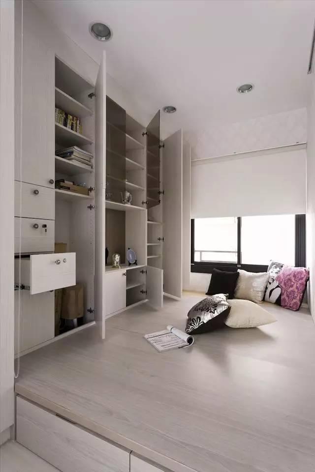 朋友的45㎡新房,麻雀虽小五脏俱全,被这收纳给折服了