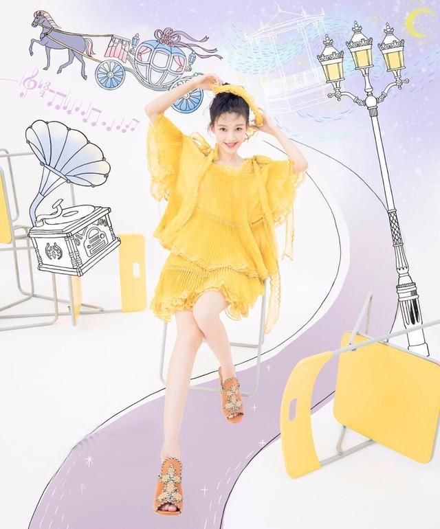 宋茜撞衫孙怡,同是短裙配针织开衫却惨败,画风