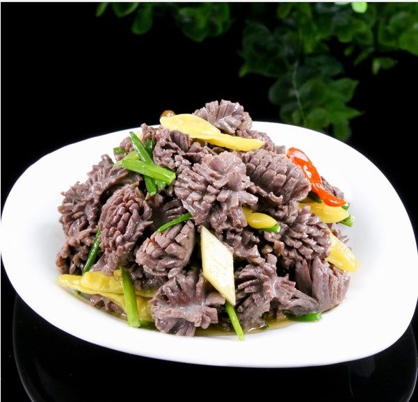 家常美味爆炒鸭胗 健康营养的佳肴