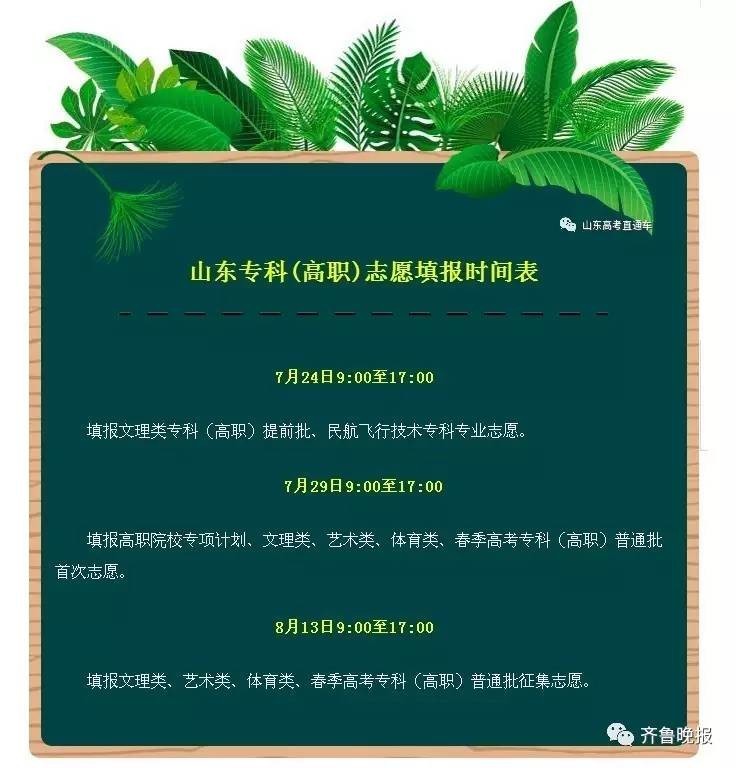 亲身经历告诉你,专科怎么报?没过线山东考生必