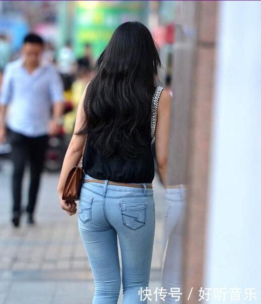 唯美时尚 街拍极品紧身裤美女 身材修长