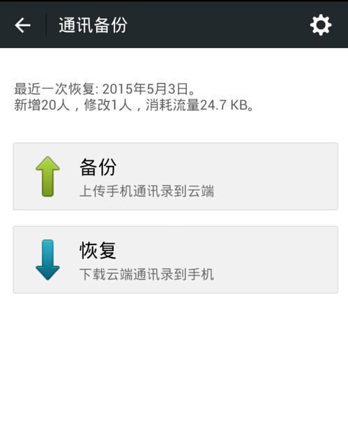 手机通讯录没了怎么办?怎样直接找回手机里的
