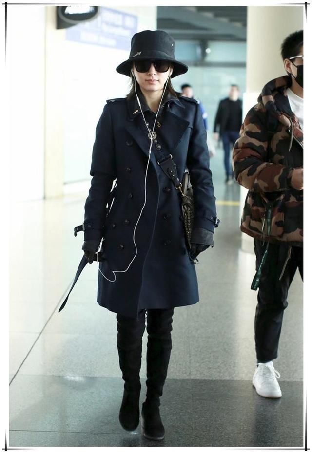 王子文又来示范身高155如何穿出2米大长腿,网