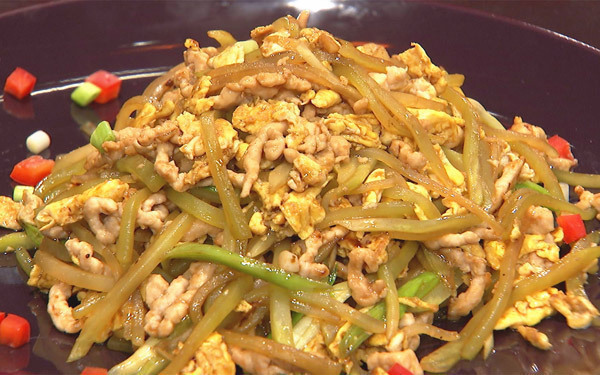 《养生厨房》醋溜三丝