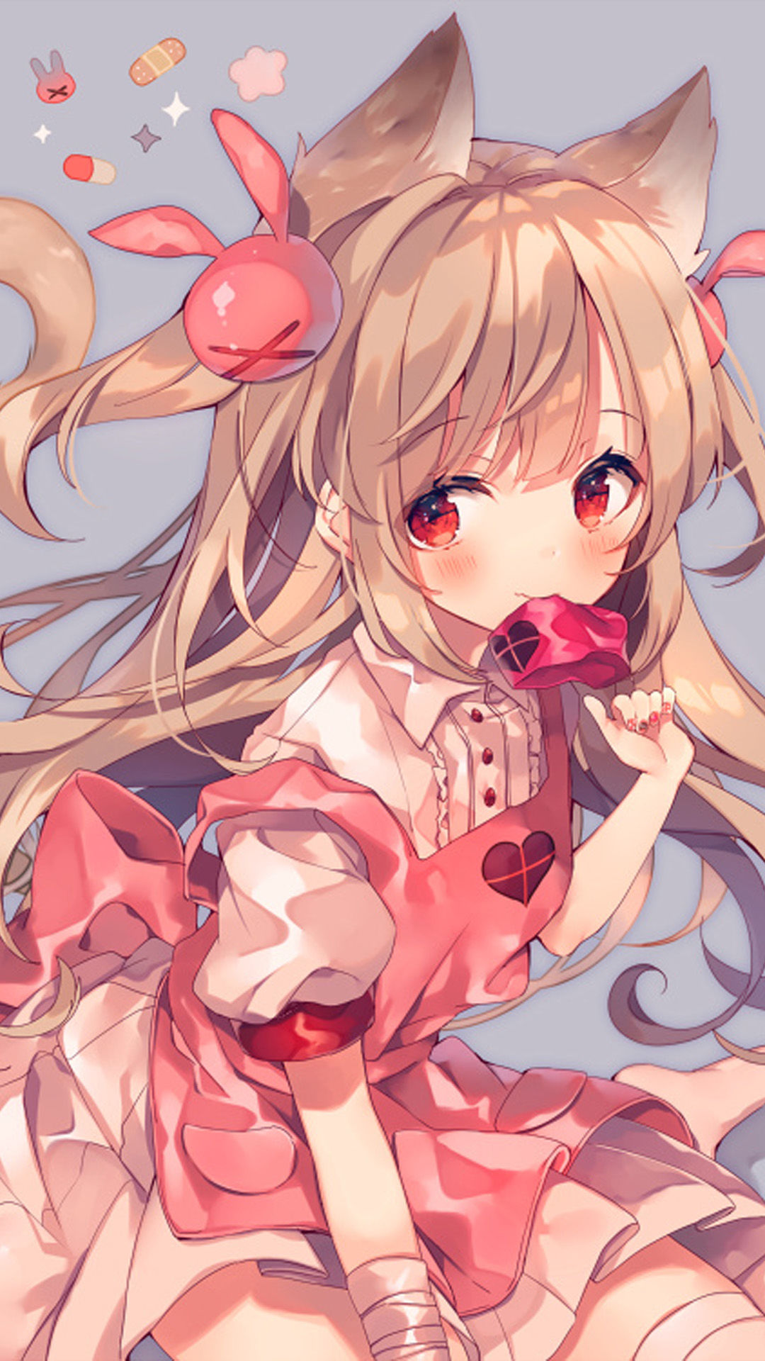 二次元动漫美女插画图片手机壁纸