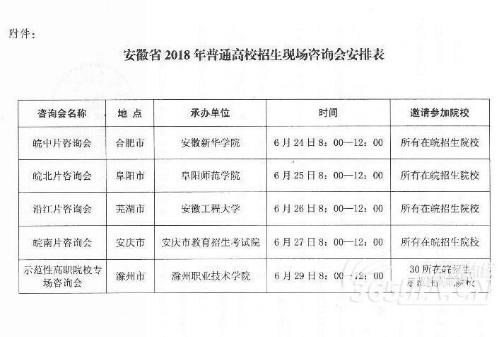 2018安徽志愿填报时间表出炉 安徽高考志愿填
