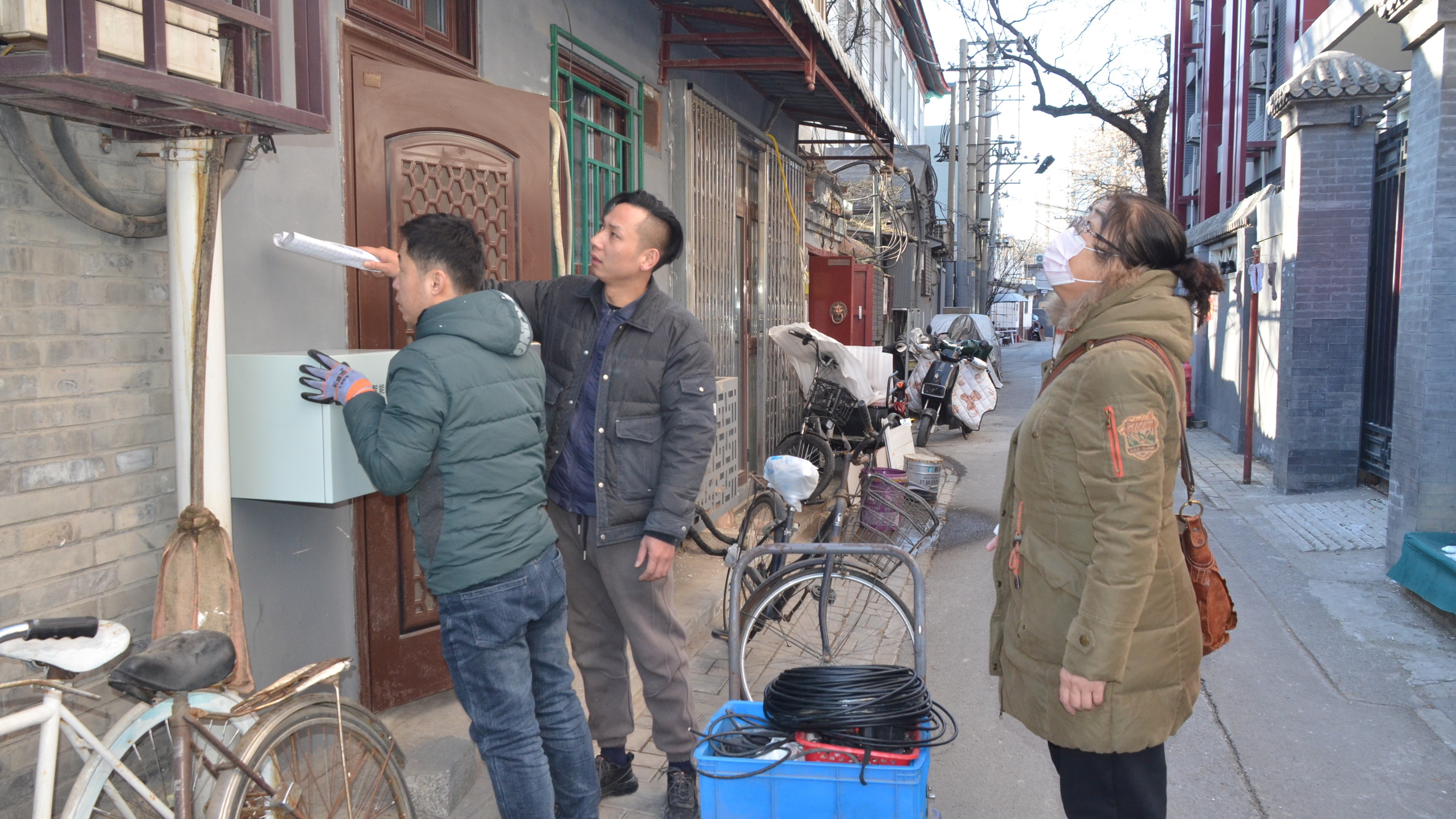 ​椿树街道为400余户居民配置单仓智能充电柜，平房区用电安全再升级