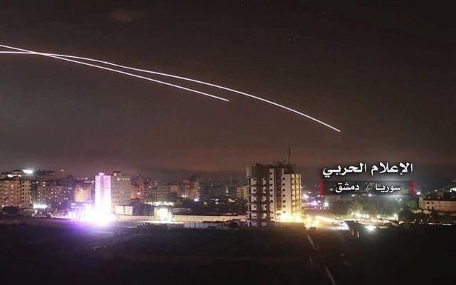 以色列空袭叙利亚:美英德谴责伊朗 法国对以色