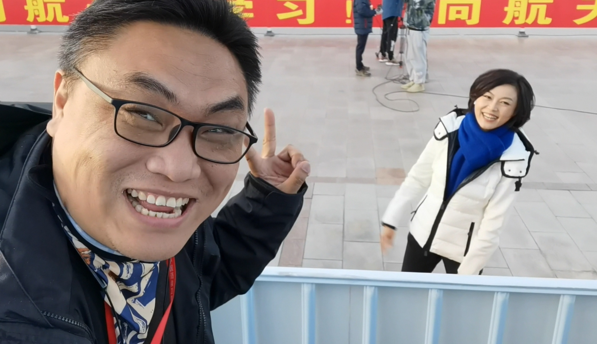 神舟十三发射倒计时—央视主播王春潇祝BRTV观众“包你成功”！