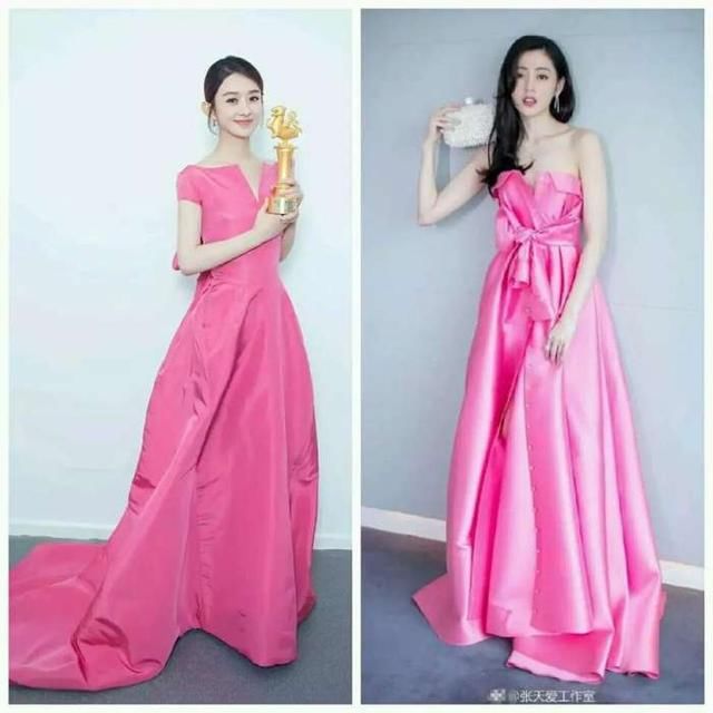 杨幂迪丽热巴刘亦菲赵丽颖杨颖唐嫣等女星撞衫