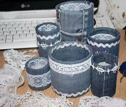 (放化妆棉之前一定要把罐子清洗干净) 存钱罐 ▼