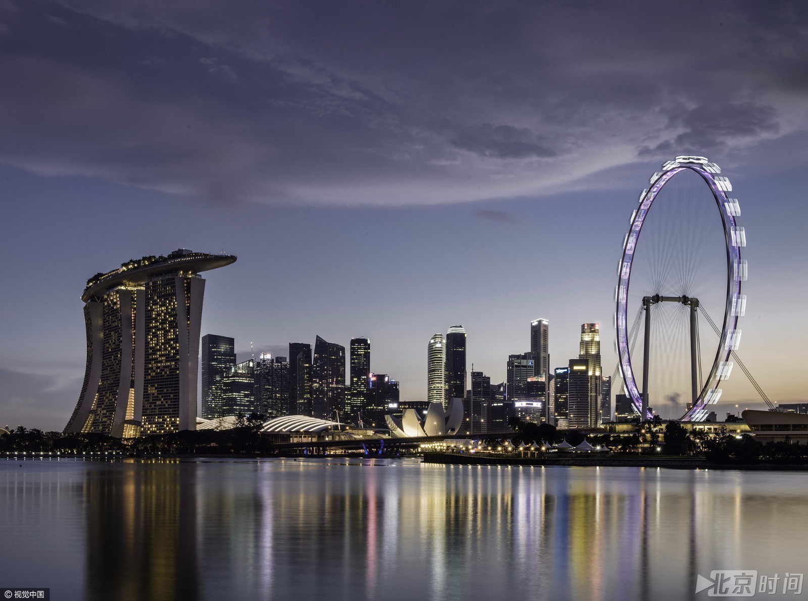 新加坡摩天观景轮singapore flyer
