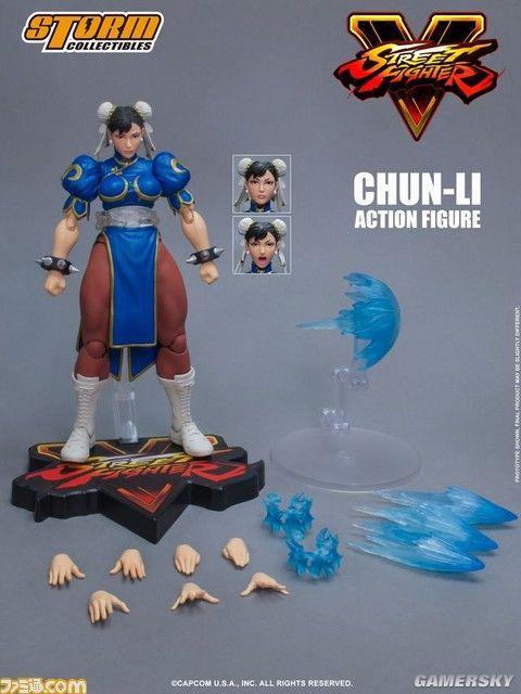 《街霸5》春丽手办 《街霸5》春丽手办