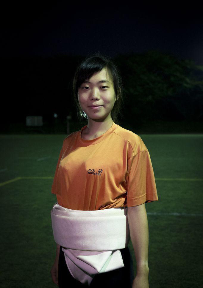 实拍日本女子相扑 看女汉子是如何炼成的