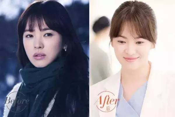 好看还显脸小 宋慧乔的“八字刘海” 好看还显脸小 宋慧乔的“八字刘海”