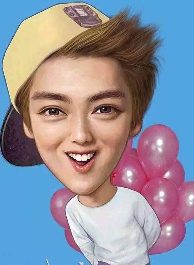 大神画了几张娱乐圈男星漫画,鹿晗粉不乐意了,发生了什么?