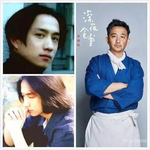 男星年轻时帅照,黄渤高颜值,陈赫是真的帅!