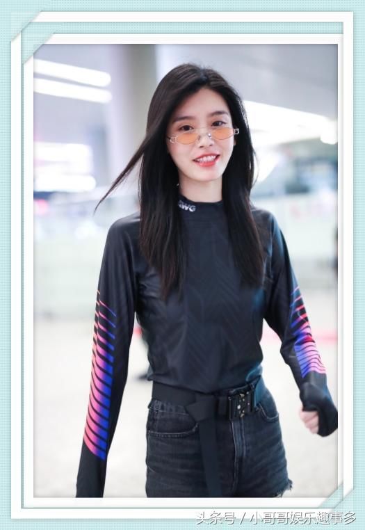 看了奚梦瑶的筷子腿,再看看郑爽,网友:P图与