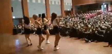 韩国一直以来都有这样的传统，邀请当红女子偶像团体组合去军队演唱歌曲热舞表演，并且基本上每年都会有当红的女团去部队进行慰劳表演。