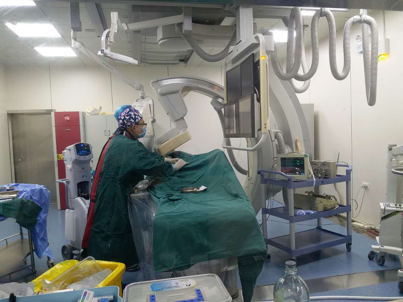 包头市中心医院完成我市首例AngioJet血栓抽吸