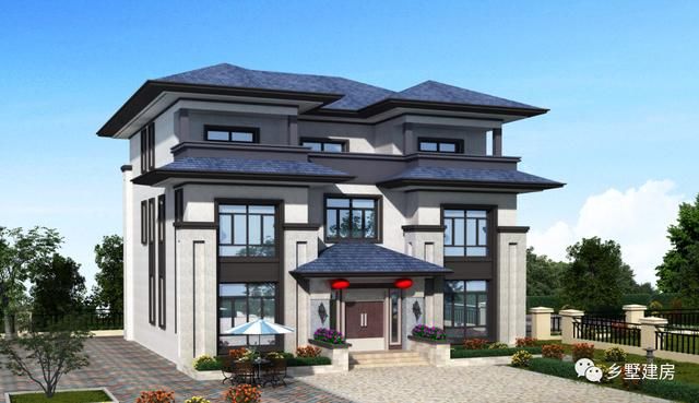 在农村建房,占地140平方3层的自建房,大概需要