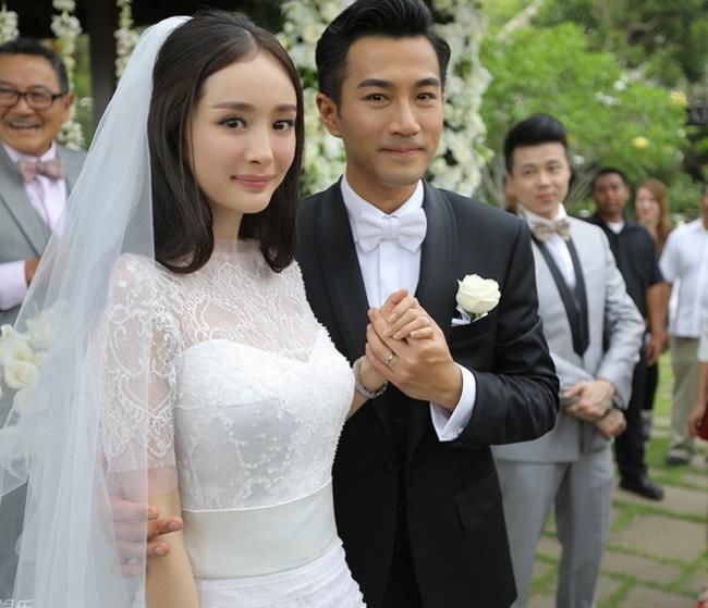 杨幂的结婚照,谢娜的结婚照,baby的结婚照,简直