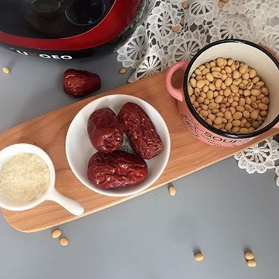 红枣大米豆浆(破壁机版)