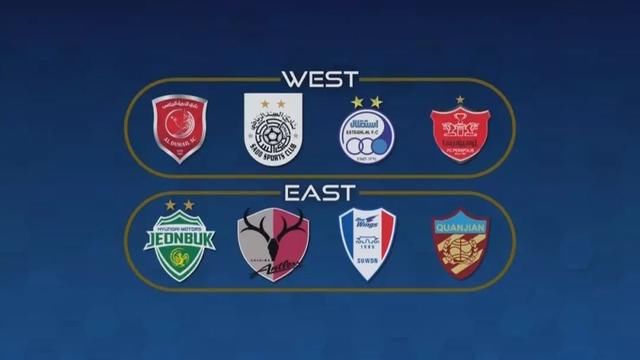 亚冠1\/4抽签,鹿岛鹿角不好惹,天津权健已花光所