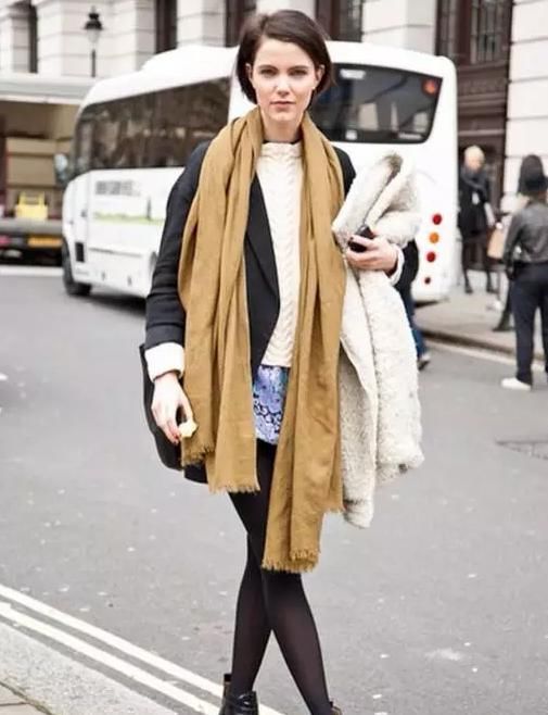 实用最受欢迎的8大围巾系法