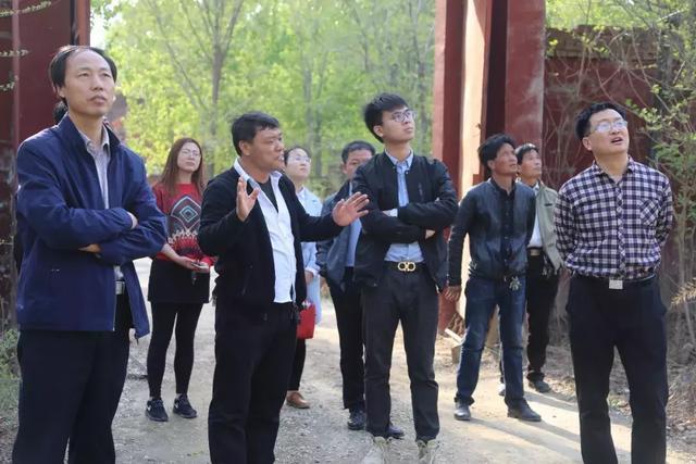 电影制片人田超到家乡邢台市南和县考察调研