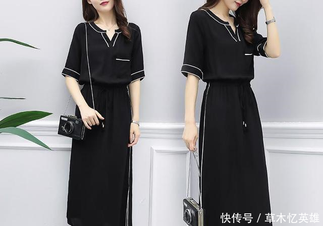 表姐爱上玩抖音,夏天都换上仙女裙,成为网红就