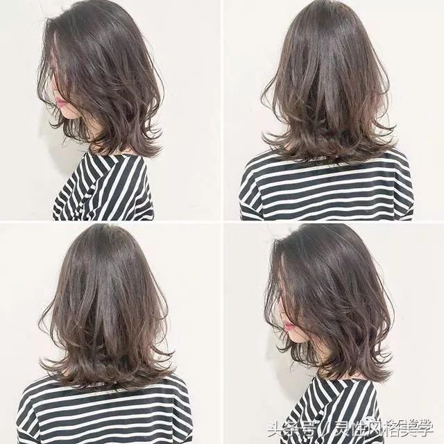 2018流行到锁骨的外翘发型!