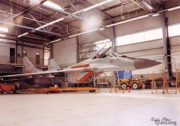 匈牙利空军的米格-29战斗机 十几年之后全部退役