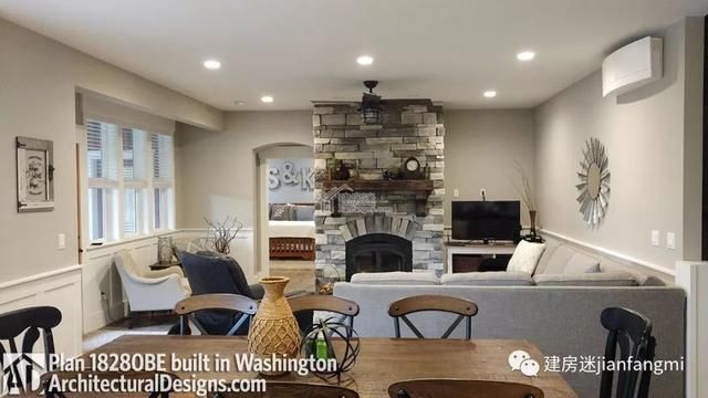 建房图纸新农村自建房美式风格13米X13米两层